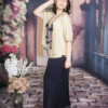 Nude Abigail Layered Top - Thumbnail Image 1