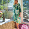 Garden of Eden Lily Linen Dress - Thumbnail Image 1